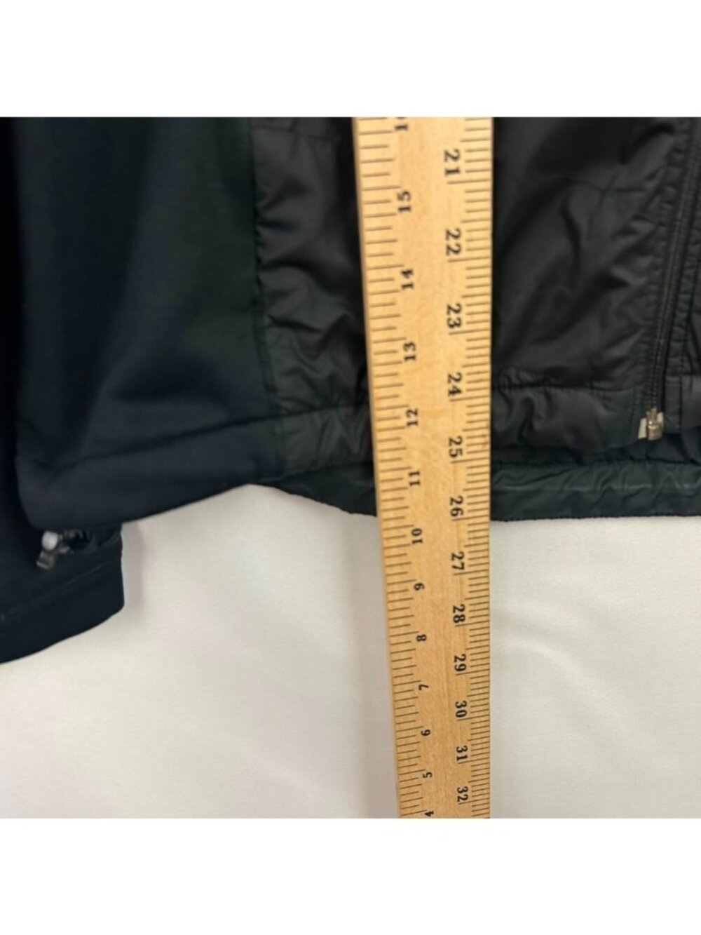 The North Face Jacket Womne's Size Medium Black Down Hybrid Full Zip Primaloft - Picture 6 of 13